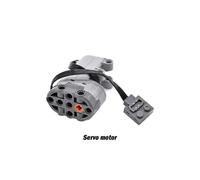 (Servo-motor)For Lego Technic Parts Power Function Expansion Servo Train Motor Infrared Remote Control Battery Box For DIY Car Truck