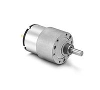 Servo Motore Brushless 1 Pezzo 6V/12V/24V Motoriduttore a Coppia Elevata Motoriduttore Tutto in Metallo Motore Elettrico 7/12/22/35/45/66/107/200/320/600/960RPM Mini Motore di Lavoro (Velocità(RPM): 1