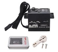 Servo per Auto RC 28KG, Brushless Impermeabile, Alta Pressione, Con Braccio Servo 25T, Per Camion da Corsa e Truck - Elevata Coppia, Ridotto Consumo, Perfetto per