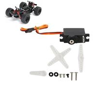 Servo RC, 30 x 12 x 31,7 mm / 1,2 x 0,5 x 1,2 Pollici Servo Motore JX PDI-1171MG 17 g con Nucleo in Metallo per Auto Fai da Te Modello 1/6 1/8 1/10 1/12