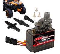 Servo Sterzo Con Telecomando - Dispositivo Di Coppia Coreless Da 3,25x1,21x3,2 Cm, Modulo Angolare Digitale 9G, Hardware Di Controllo Ad Alta Risposta | Attuatore Di Segnale PWM Fluido Per Progetti Di