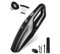 SERVOMASTER Aspirapolvere Auto Potente Aspirapolvere Portatile Black Silver