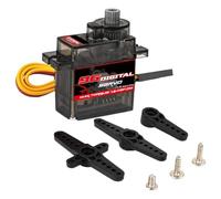 Servomotore digitale per auto RC - Servomotore digitale con coppia di 1,4 kg e controllo di precisione a 180° - Ingranaggio giocattolo RC ad alte prestazioni - Accessorio modello robotico per auto, ba