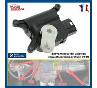 Servomotore Farfalla Temperatura per VW Caddy Golf EOS Sharan Touran 1K0907511B
