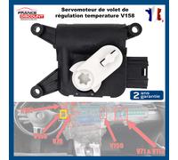 Attuatore Valvola Temperatura Sinistra Pinze per Skoda Octavia II (1Z3) V158
