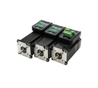 Servomotore integrato DC JSV57 90w 140w 180w 36VDC Nema23 flangia 57mm All-in-one e driver ed encoder trifase 3000RPM(140W 0.45N)