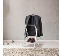 Servomuto in cristallo acrilico richiudibile solido e salvaspazio dimensioni 40x40xh103 cm ICS spessore 20 mm trasparente