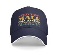 Servono due volontari maschi per un cappello da baseball da uomo e da donn