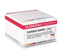 Servoprax Cleartest Cardio Rapid 119729.1 - Kit di test diagnostici per infarto 20 minuti dopo il primo sintomo, 10 pezzi