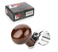 Servosterzo Fahrhilfe Pomello Volante Steuerknauf Pulsante 360° Legno Look per