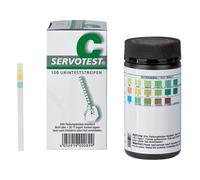 Servotest Test Delle Urine Strisce Diagnosi Ph. ,Glucosio,Proteina,100 Strisce