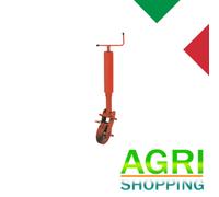 Servotimone a Molla Ø60 con Ruota in Ferro Ø220mm Art.00512 AMA