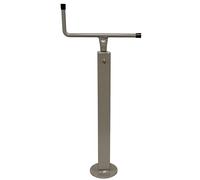 Servotimone telescopico piede appoggio per rimorchi agricoli 40x40