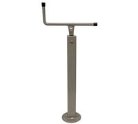 Servotimone telescopico piede appoggio per rimorchi agricoli 40x40