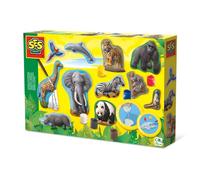 SES 01132 - Animali da Creare e Dipingere, Multicolore