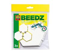 SES 06314 - Piastra Esagonale collegabile 3X, Colori Assortiti