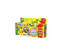 SES creative SES Super Dough, 8 Farben Knetmasse, Mehrfarbig