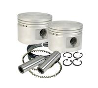 SES, 3-1 / 2 ''kit pistone fuso di ricambio. .020'', 84-99 Evo Big Twin (NU)