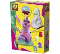 Modellare e dipingere - unicorno - è creativo - facile da riempire con intonaco e acqua