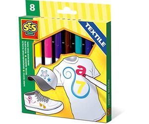 SES-Creative 00269 Colori magici per tessuti - 8 colori