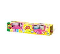 SES-Creative 00466 - Gioco 4 Vasetti Pasta per Modellare