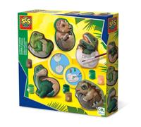 Ses Creative Modanatura E Pittura - Uova Di Dinos S_0294_SES8710341014117 Giocat