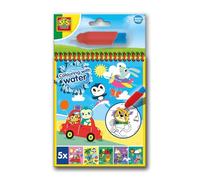 SES Creative 02341 Libro da colorare con Acqua con Penna d'Acqua