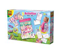 SES Creative 02401 Activity Bag - Make Bracelets - Colouring - Stickering - Craf