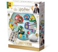 SES Creative 09341 Harry Potter Rock Painting Kit for Kids - White Pebbles for P