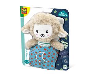 SES Creative 13155 Stars Sleepy Sheep-Night Buddy Glow in The Dark, Multi, One S