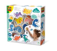 SES Creative 13214 Dinosauro da bagno, giallo