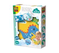 Ses Creative - Bath Time Colouring With Water Dino Bath Book - (S13... Toy NUOVO