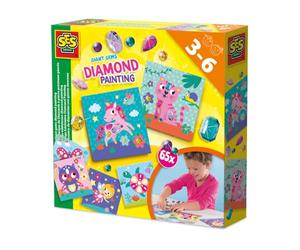 SES Creative 14027 - Dipinto con diamanti con gemme giganti