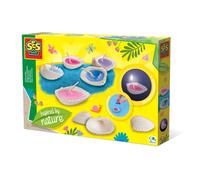 SES Creative 14033 Shell Candles - Inspired by Nature, Candle Wax That Melts and