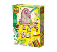SES Creative 14038 Fairy Door - Inspired by Nature - Creative Craft Kit for Kids