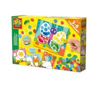 SES Creative 14062 Montessori - Kit Gioco Creativo per Bambini dai 3 Anni in su - 4 Tavole di Selezione - Giocattolo sensoriale