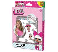 SES Creative 14192 L.O.L. Surprise L.O.L Metallic, Bunte Tattoos