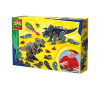 SES Creative 14291 Dino Screw Constructions - Creative Building Kit for Kids Age