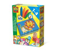 SES Creative 14404 My First Crayons-Cartoline Animali, Varie