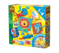 SES Creative 14407 My First Dough Hairdresser - Creative Play Kit for Kids Aged
