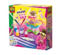 SES Creative 14775 Galaxy - Set di sale da bagno da laboratorio, per creare il proprio sale da bagno colorato e profumato, perfetto per bambini dagli 8 anni in su