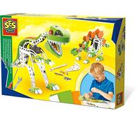 SES-Creative 14958 Dinosauro in metallo, set di costruzione