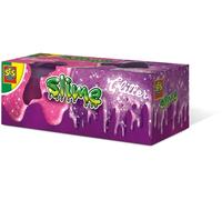 SES Creative 15003 Schleim - Glitzer 2x120gr Slime-Glitter, Diverse Colours Slim