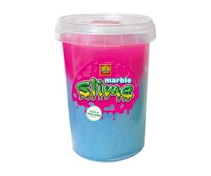SES Creative 15021 Marmo Slime-Blue e Rosa 200gr