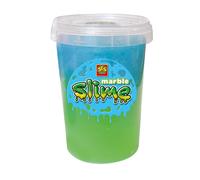 SES Creative 15022 Marble Slime-Green and Blue 200gr