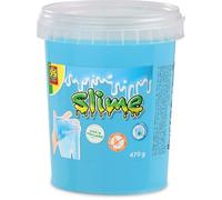 SES Creative 15033 - Gola glitterata blu in tazza, 470 g, con melma blu scintillante, giocattolo per bambini dai 3 anni in su