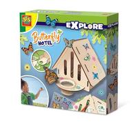 SES Creative 25204 - Butterfly Hotel, self-Assembly, Discover Nature Set per Bambini