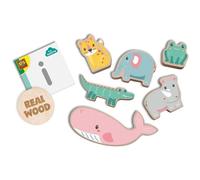 Playset SES Creative Wooden animals to balance and stack