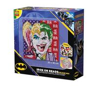 SES Creative Beedz Art, 09363, Joker o Harley Quinn, per Creare Un Ritratto a Faccia Divisa con Perline da Stiro, 5000 Perline, per Adulti