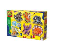 SES Creative- Casting e Pittura-Creature mitiche, Colore Giallo, 01404